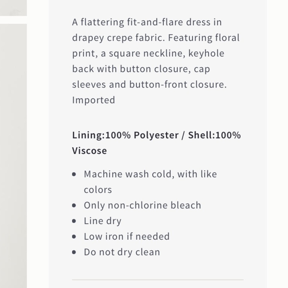 Button-Front A-Line Dress - Picture 4 of 8